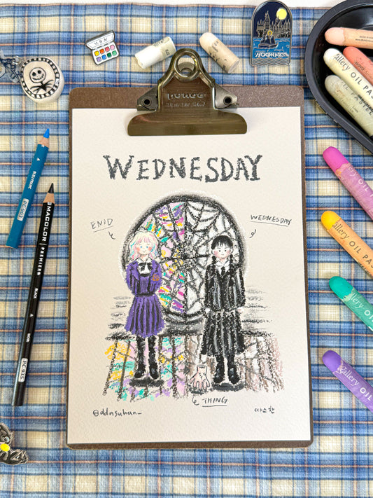 Enid & Wednesday