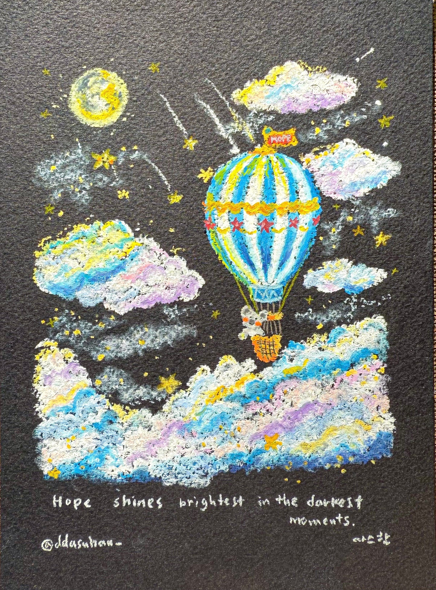 Hope Series: Keowa Koala The dream is over there.