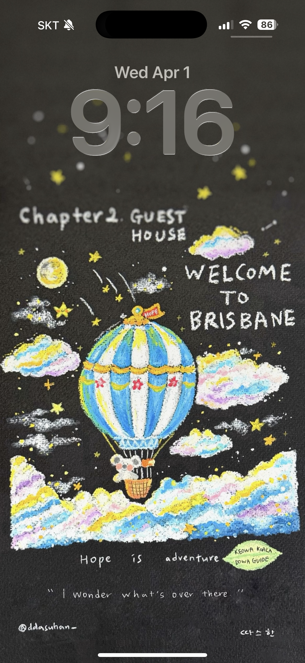 Chapter 2 Welcome to Brisbane iPhone wallpaper front cover image