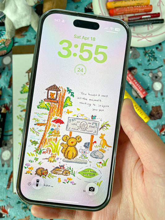 FREE GIFT CHOICE HOMESTAY - Lone Pine animals inspiration iPhone wallpaper