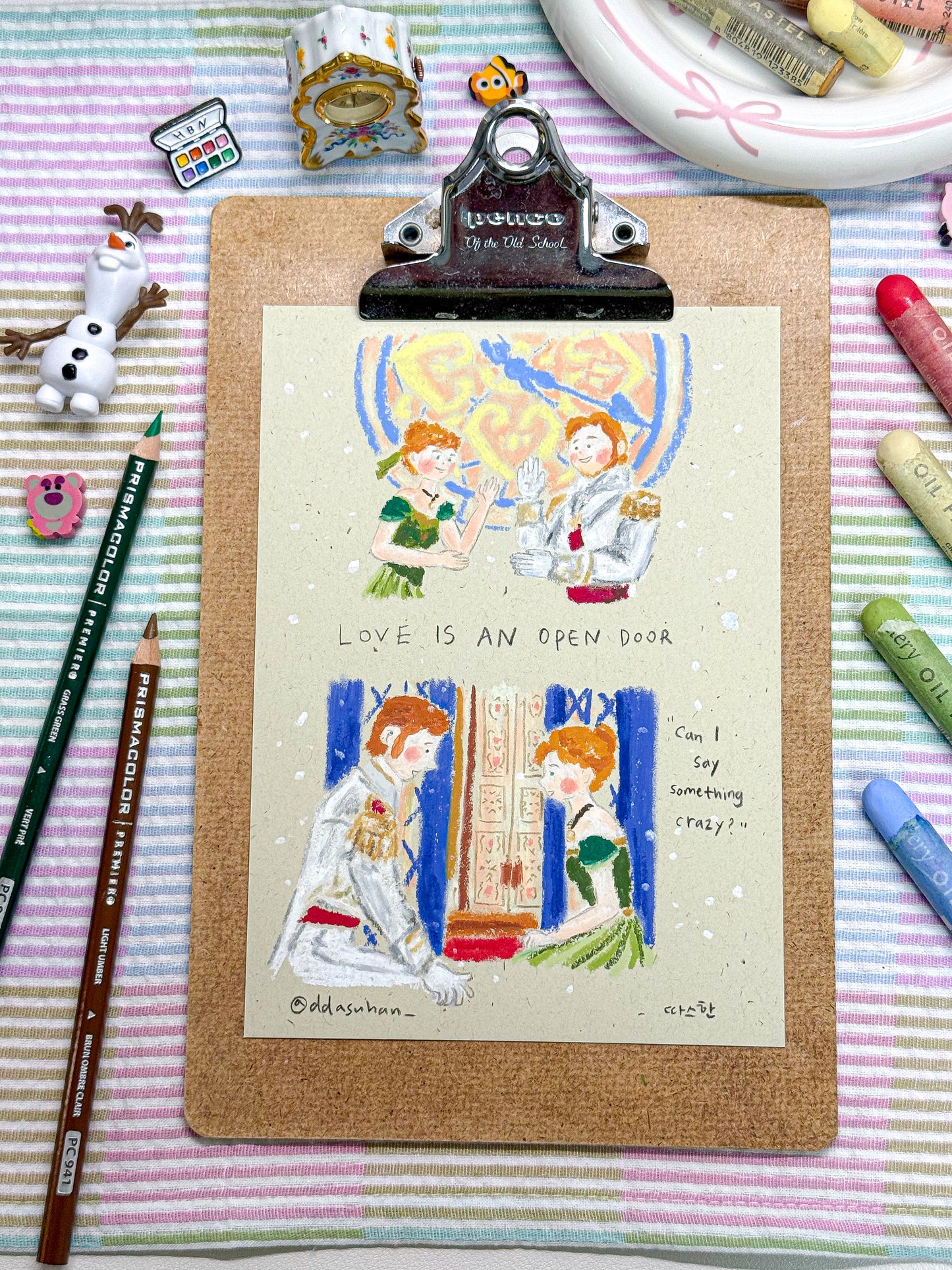 Love is an open door