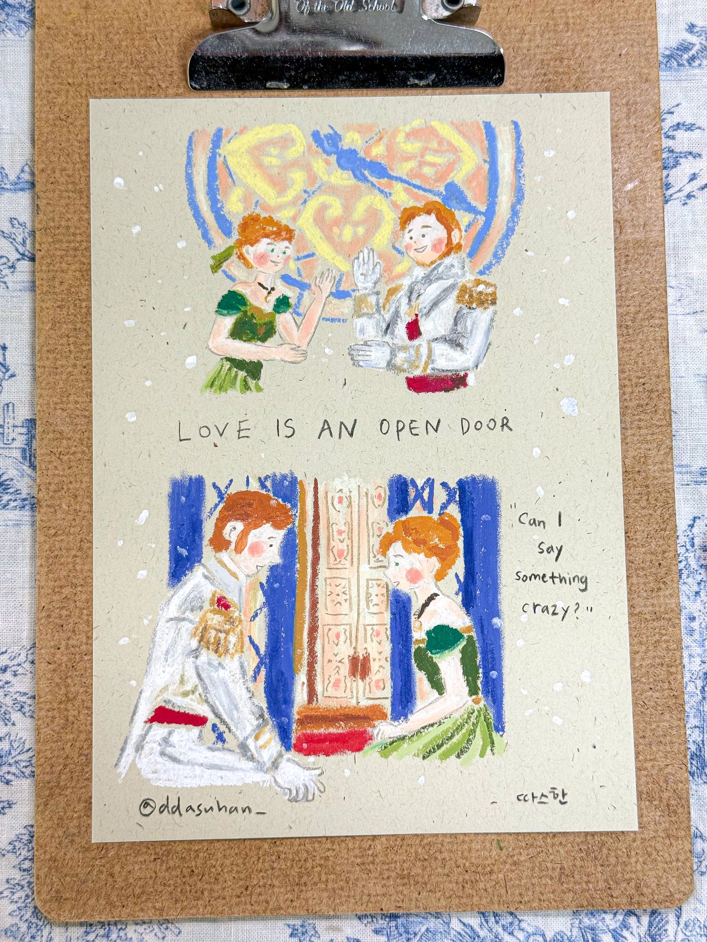 Love is an open door
