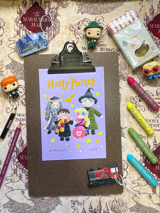 Harry Potter (A6 Postcard size)
