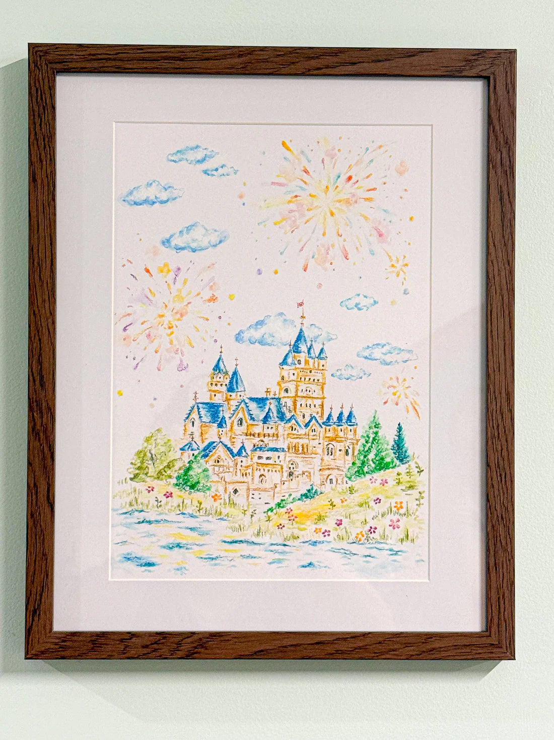 CARAN D'ACHE Espace Creatif Plateforme 10: Neocolor II 50th Anniversary Project - ddasuhan castle