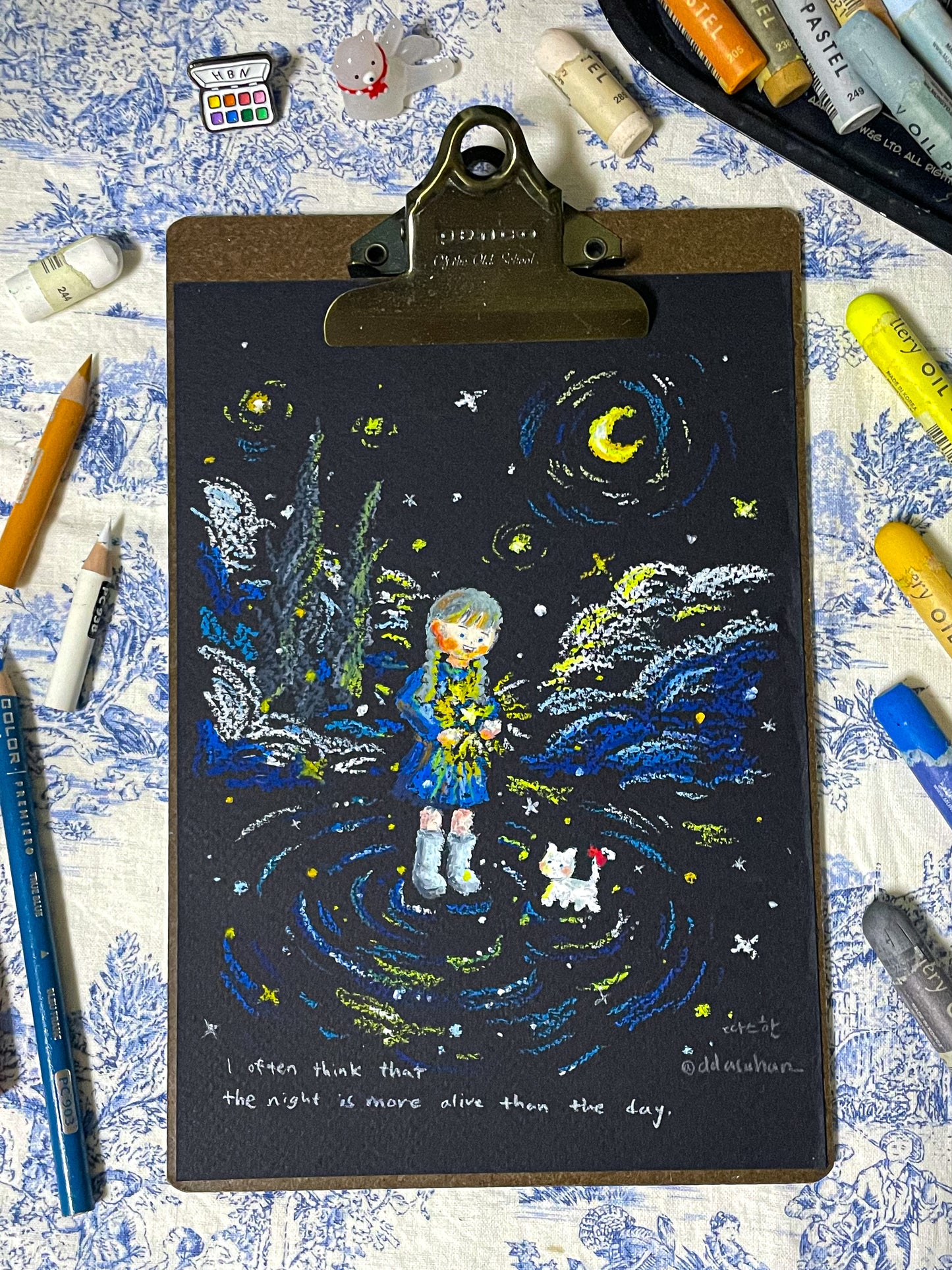 A Starry ddasuhan Night - The darker it is the more star lights you can see