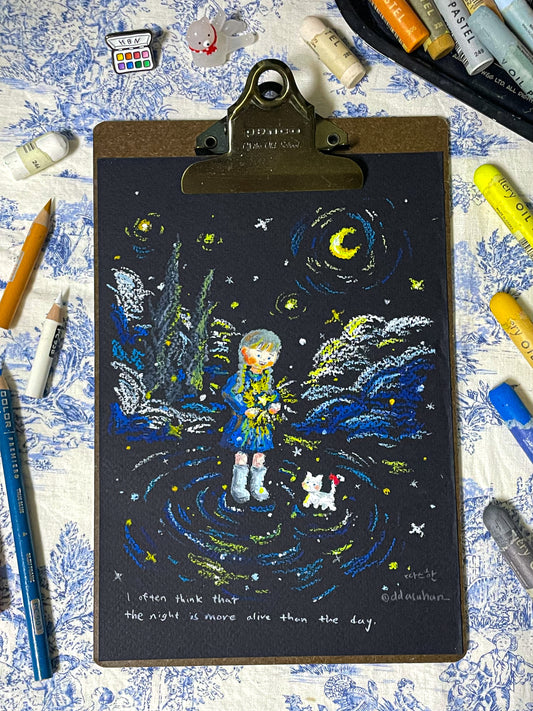 A Starry ddasuhan Night - The darker it is the more star lights you can see